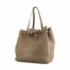 Céline Cabas Phantom shopping bag in taupe grained leather - 00pp thumbnail