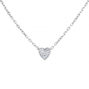 Collier Cartier Etincelle en or blanc et diamants