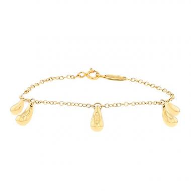 Bracciale Tiffany 
Co Teardrop in oro giallo Bracciale Tiffany 
Co Teardrop in oro giallo