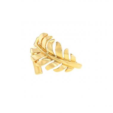 Sortija Chanel Plume de Chanel en oro amarillo Sortija Chanel Plume de Chanel en oro amarillo