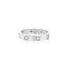 Cartier Love ring in white gold and diamonds, size 54 - 00pp thumbnail