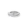 Cartier Trinity ring in white gold and diamonds - 00pp thumbnail
