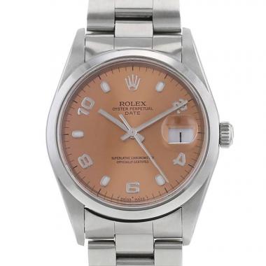 Rolex Oyster Perpetual Date watch in stainless steel Ref:  15200