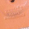 Hermes Herbag backpack in beige canvas and natural leather - Detail D3 thumbnail