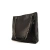 Chanel Vintage Shopping shopping bag in black leather - 00pp thumbnail