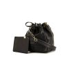 Chanel Vintage shoulder bag in black grained leather - 00pp thumbnail