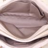 Chanel Grand Shopping handbag in beige chevron quilted leather - Detail D2 thumbnail