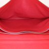 Borsa portadocumenti Hermès Sac à dépêches in pelle martellata rosso Braise - Detail D2 thumbnail