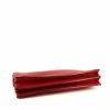 Porta-documentos Hermès Sac à dépêches en cuero granulado rojo Braise - Detail D4 thumbnail