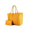 Goyard Saint-Louis handbag in yellow monogram canvas and yellow leather - 00pp thumbnail