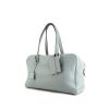 Hermes Victoria handbag in Bleu Lin togo leather - 00pp thumbnail