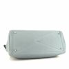 Hermes Victoria handbag in Bleu Lin togo leather - Detail D4 thumbnail