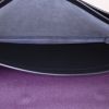 Hermès Sac à dépêches briefcase in grey Graphite and purple Raisin epsom leather - Detail D2 thumbnail