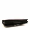 Hermès Sac à dépêches briefcase in grey Graphite and purple Raisin epsom leather - Detail D4 thumbnail