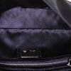 Fendi Baguette handbag in black canvas and black lizzard - Detail D2 thumbnail