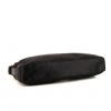 Fendi Baguette handbag in black canvas and black lizzard - Detail D4 thumbnail