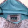 Bulgari Serpenti handbag/clutch in silver water snake - Detail D2 thumbnail