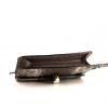 Bulgari Serpenti handbag/clutch in silver water snake - Detail D4 thumbnail