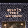 Borsa Hermes Kelly 35 cm in pelle Epsom nera - Detail D4 thumbnail