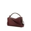 Fendi By the way handbag in burgundy grained leather - 00pp thumbnail
