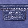 Borsa a tracolla Celine Luggage in pelle martellata blu - Detail D4 thumbnail
