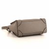 Celine Luggage shoulder bag in grey grained leather - Detail D5 thumbnail