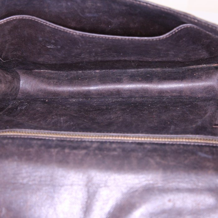 Bolso de mano Hermes Constance en cocodrilo color habano - Detail D3