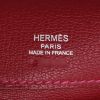 Bolsito de mano Hermès  Kelly Cut en cuero rojizo - Detail D9 thumbnail