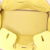 Hermes Birkin 25 cm handbag in yellow Lime Swift leather - Detail D2 thumbnail