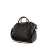 Givenchy Antigona medium model bag worn on the shoulder or carried in the hand in black grained leather - 00pp thumbnail