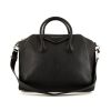 Givenchy Antigona medium model bag worn on the shoulder or carried in the hand in black grained leather - 360 thumbnail