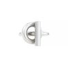 Anello Hermès Croisette in argento - 00pp thumbnail