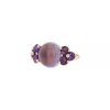 Pomellato Luna ring in pink gold and amethysts - 00pp thumbnail