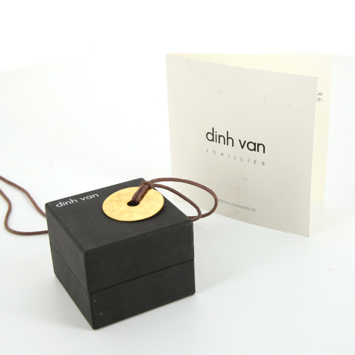 Ciondolo Dinh Van Pi Chinois modello grande in oro giallo 24k - Detail D2