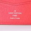 Louis Vuitton Louis Vuitton Editions Limitées wallet in red and white epi leather - Detail D2 thumbnail