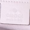 Gucci handbag in beige logo canvas and white leather - Detail D3 thumbnail