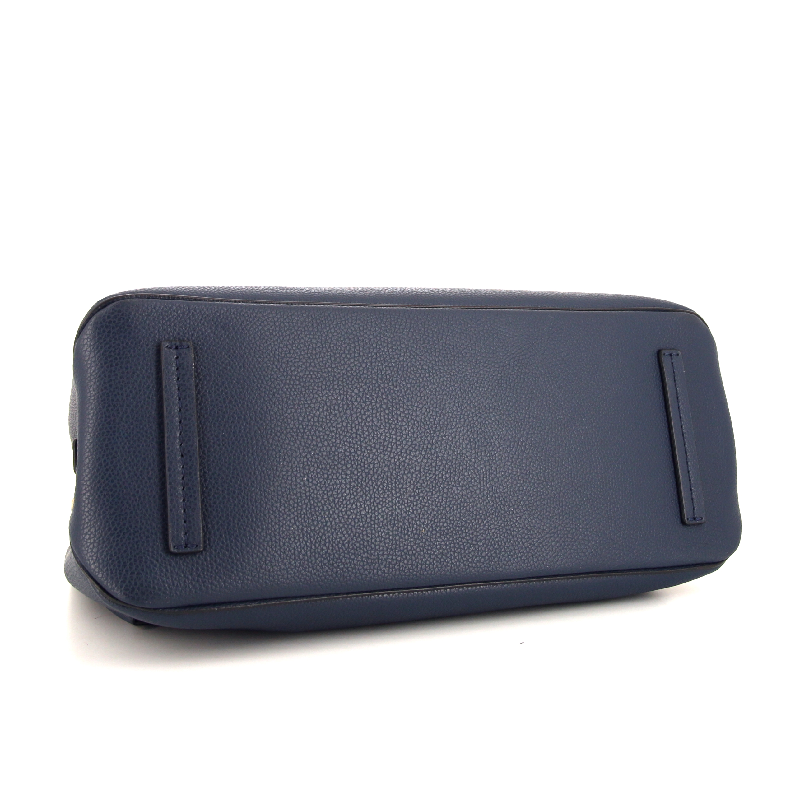 Shopping bag Marc Jacobs in pelle martellata blu - Detail D4