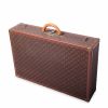 Louis Vuitton Bisten 70 suitcase in brown monogram canvas and brown lozine (vulcanised fibre) - 00pp thumbnail