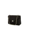 Chanel  Vintage shoulder bag  in black satin - 00pp thumbnail