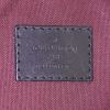 Shopping bag Louis Vuitton  Macassar in tessuto a monogramma Macassar marrone e pelle nera - Detail D4 thumbnail