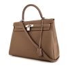 Hermès Kelly handbag in etoupe togo leather - 00pp thumbnail