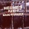 Bolso de mano Hermès Vintage en cocodrilo porosus marrón - Detail D4 thumbnail