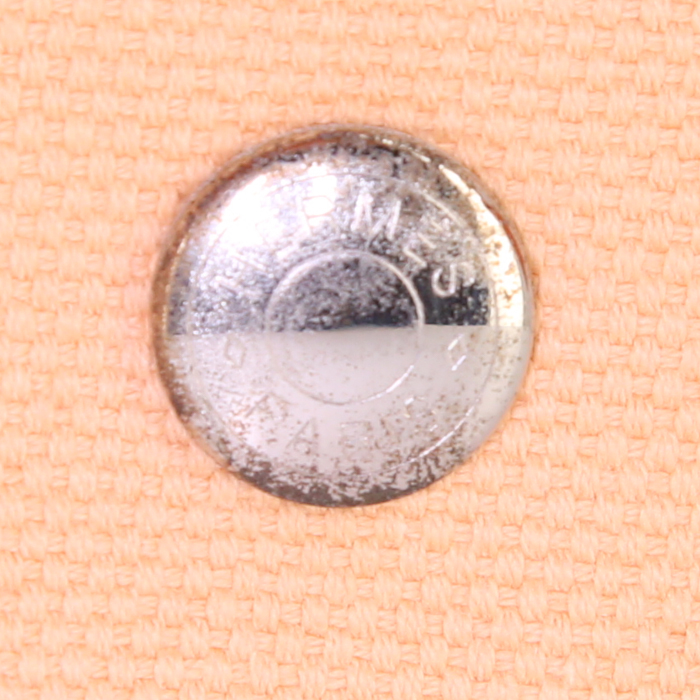 Bolso Cabás Hermes Toto Bag - Shop Bag en lona naranja - Detail D3