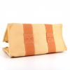 Hermes Toto Bag - Shop Bag shopping bag in orange canvas - Detail D4 thumbnail