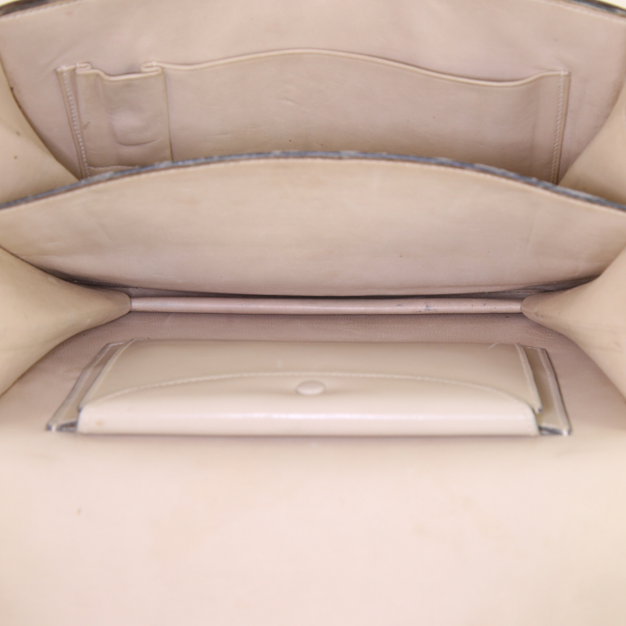 Borsa Hermès in pelle beige - Detail D2