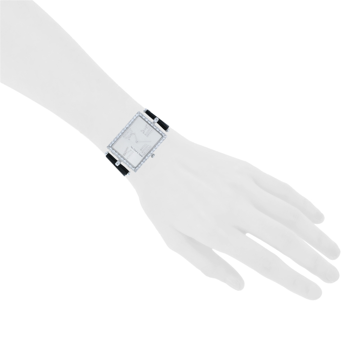 Van Cleef & Arpels watch in white gold Ref:  Lady Arpels Circa  2000 - Detail D1