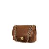 Bolso de mano Chanel Vintage en cuero acolchado marrón - 00pp thumbnail