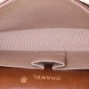 Chanel Vintage handbag in brown quilted leather - Detail D3 thumbnail