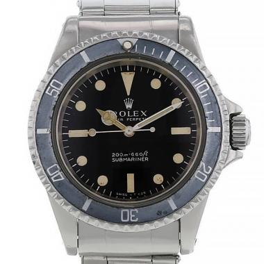 Orologio Rolex Submariner in acciaio Ref :  5513 Circa  1968
