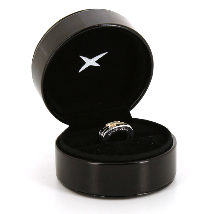 Anello Mauboussin Le Jour de la Nouvelle Star in argento,  oro giallo e diamanti - Detail D2